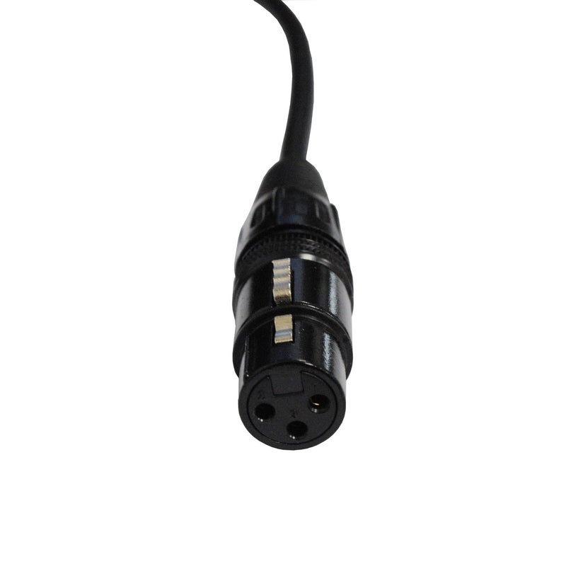AUDIO 2000'S Audio 2000s E20112 1/4" TRS Right Angle to XLR Female 12 Feet Cable - Image 2